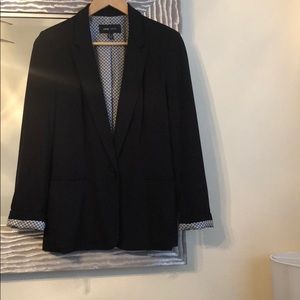 Black Blazer Mango MNG Basics